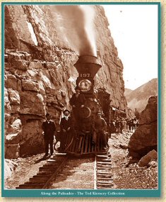 Steam Engine @ the Palisades in the 1900