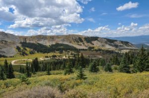 unpaved Cottonwood Pass