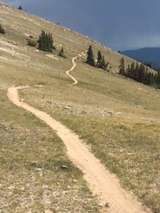 Continental Divide Trail on Colorado
