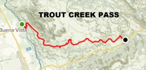 Colorado Midland RR line is in red.