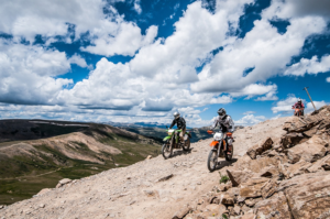 Dual Sport on Mosquito Pass road