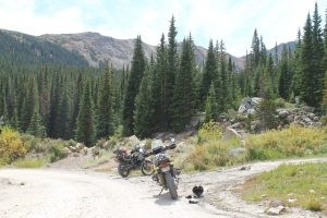 The Hagerman Pass 4WD road is ideal for Adventure and Dual Sport Motorcycles.