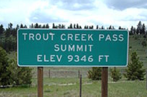 Trout Creek Pass Summit