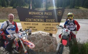 Monarch Pass is the highest point on Hwy 50