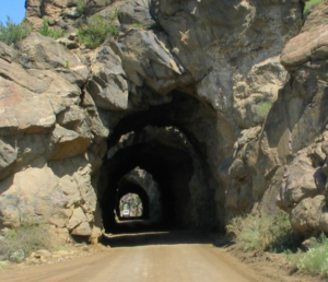 Colorado Midland Tunnels above Buena Vista 