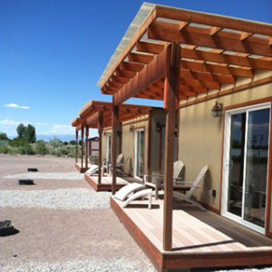 Glamping Cabins at the Great Sand Dunes Hot Springs
