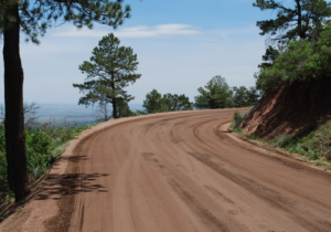 Rampart Range Road down to the Garden of the Gods