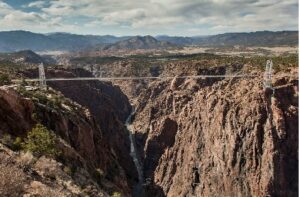 The Royal Gorge Bridge was built in 1929