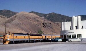 Salida Depot in the 1960s