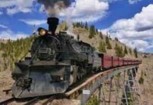 Narrow Gauge Steam Train