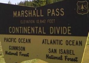 marshall pass sign