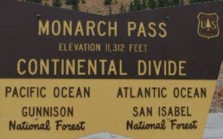 monarch pass sign