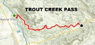 Trout creek pass map