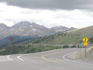 Cottonwood Pass in the heart of the Rocky Mountains