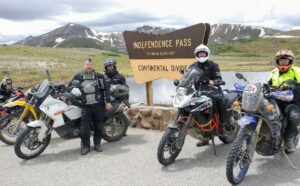 Adventure ride on the Continental Divide