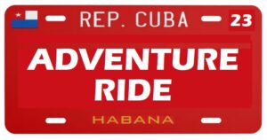 PLATE CUBA ADV RIDE