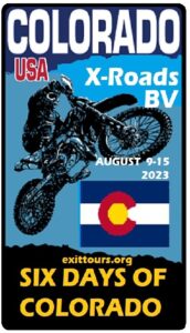 SIX DAY OF COLORADO X-ROADS BV