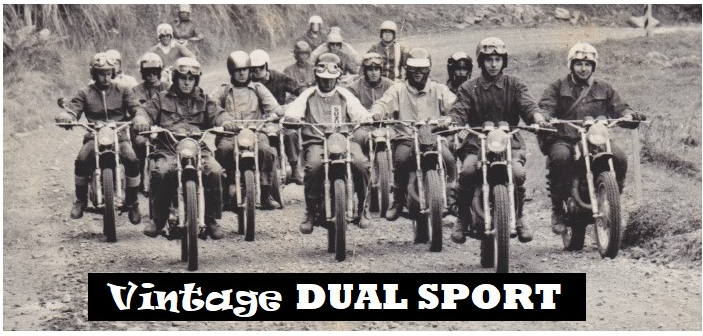 Vintage dual store sport motorcycles