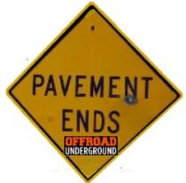 Pavement Ends