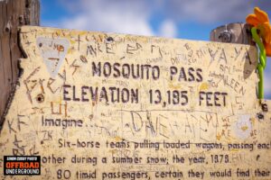Mosquito Pass is the highest pass 