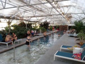 The Indoor Pools at the Sand Dunes Hot Springs