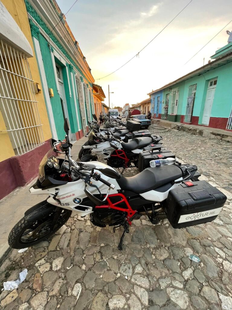 COBBLESTONE STREET IN TRINIDAD