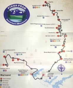 Pikes Peak Map
