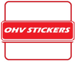 OHV stickers