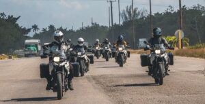Motorcycle Gang in Cuba 
