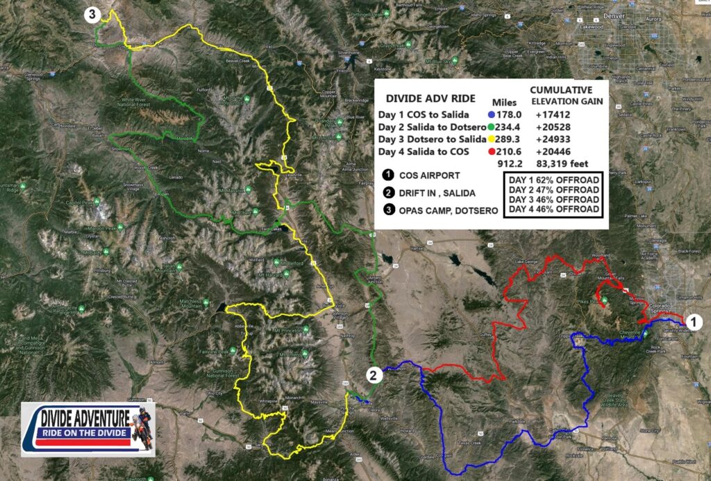 map divide july